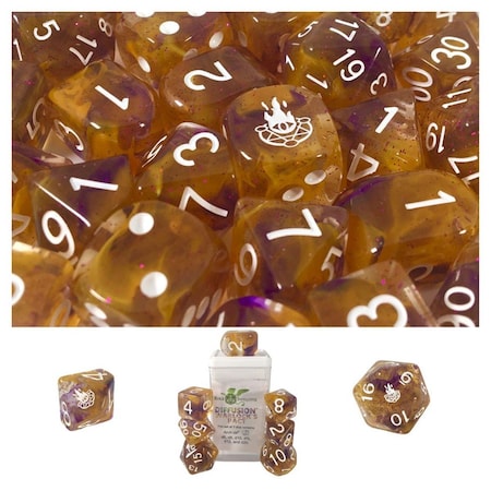 Role 4 Initiative Diffusion Warlocks Pact Dice - Set of 7 R4I50531-7C-S